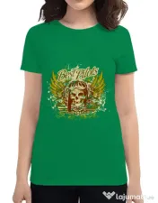 Tricou ADLER dama Best pilots Verde mediu 
