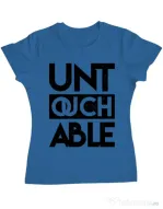 Tricou ADLER dama Untouchable Albastru azuriu