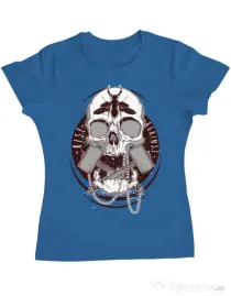 Tricou ADLER dama Rise against Albastru azuriu