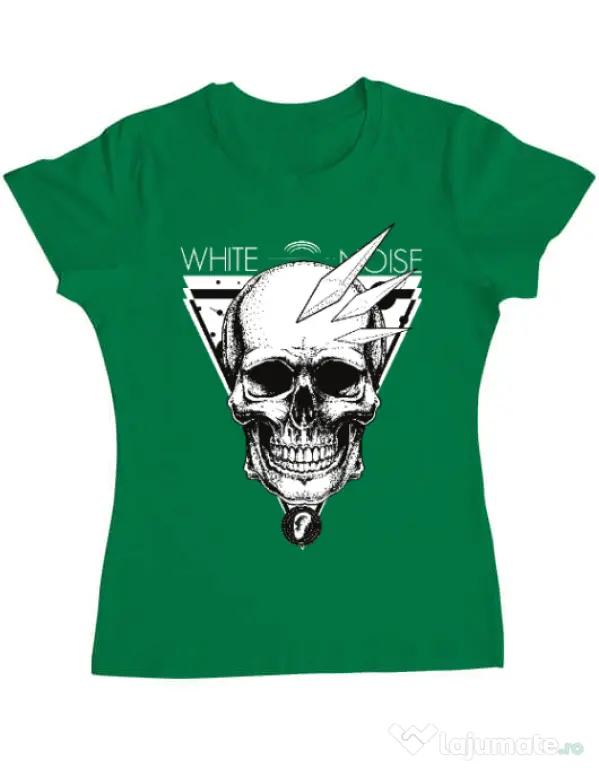 Tricou ADLER dama White noise Verde mediu