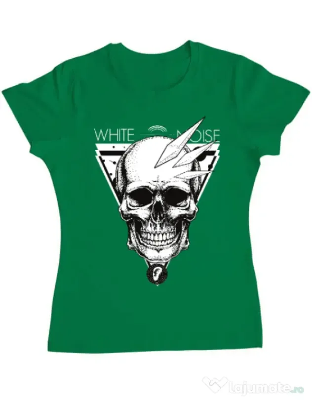 Tricou ADLER dama White noise Verde mediu