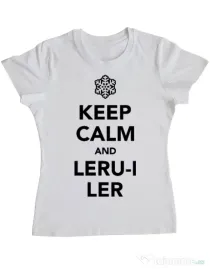 Tricou ADLER dama Ler Alb
