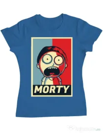 Tricou ADLER dama Morty Albastru azuriu