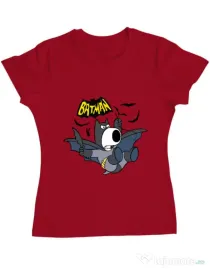 Tricou ADLER dama Bat Brian Rosu