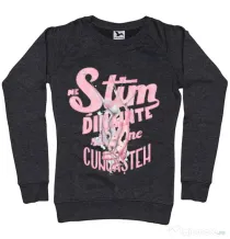 Bluza ADLER dama Ne stim I Negru melanj