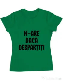 Tricou ADLER dama Nu are sens 2 Verde mediu