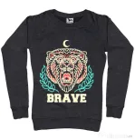 Bluza ADLER dama Brave Negru melanj