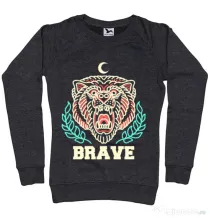 Bluza ADLER dama Brave Negru melanj
