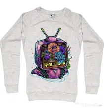Bluza ADLER dama Flower television Migdala melanj