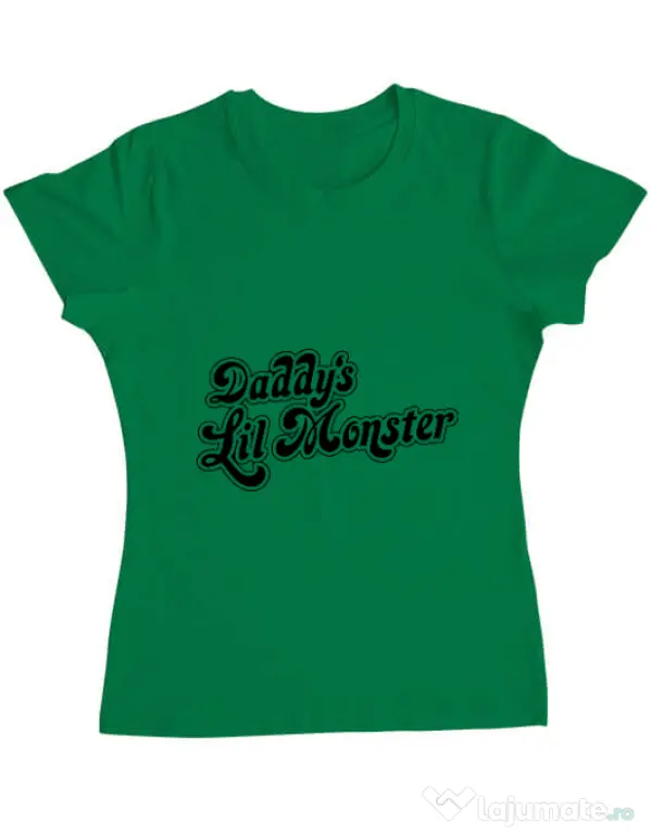 Tricou ADLER dama Lil monster Verde mediu