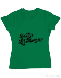 Tricou ADLER dama Lil monster Verde mediu