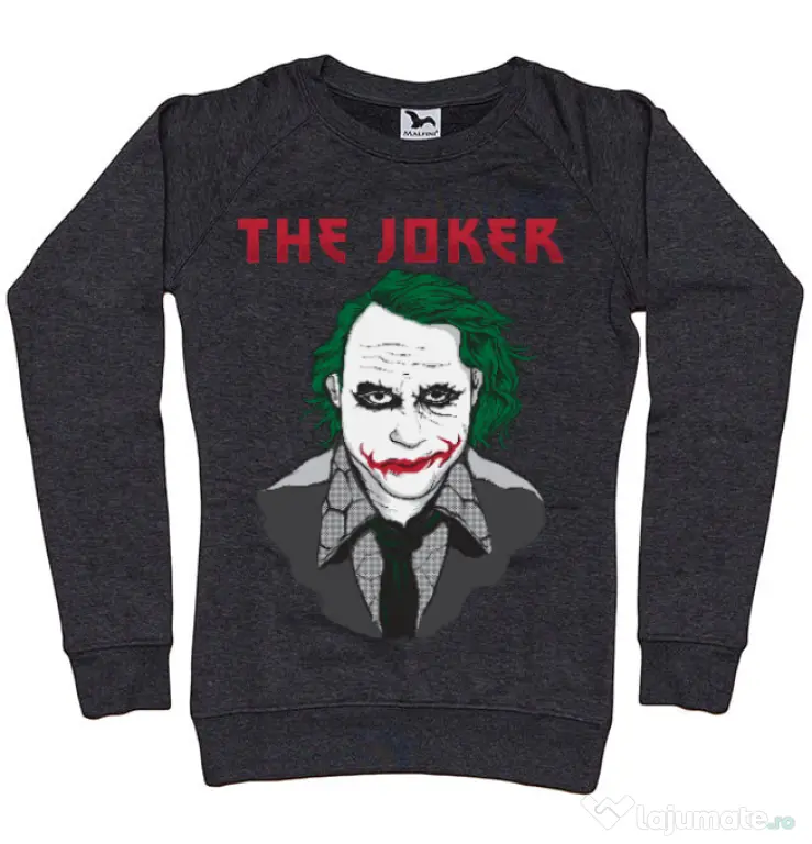 Bluza ADLER dama The joker Negru melanj
