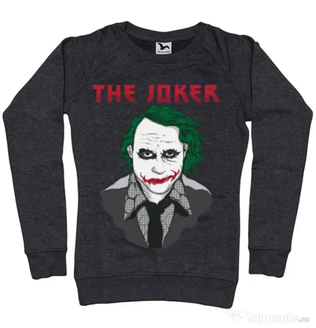 Bluza ADLER dama The joker Negru melanj