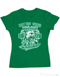 Tricou ADLER dama Cotton wood Verde mediu