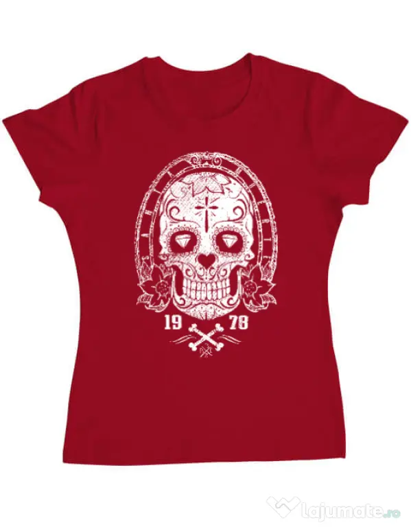 Tricou ADLER dama Diamond eyes Rosu