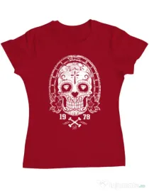 Tricou ADLER dama Diamond eyes Rosu