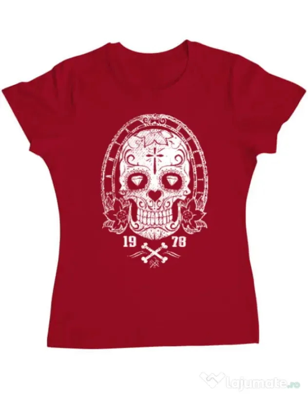 Tricou ADLER dama Diamond eyes Rosu