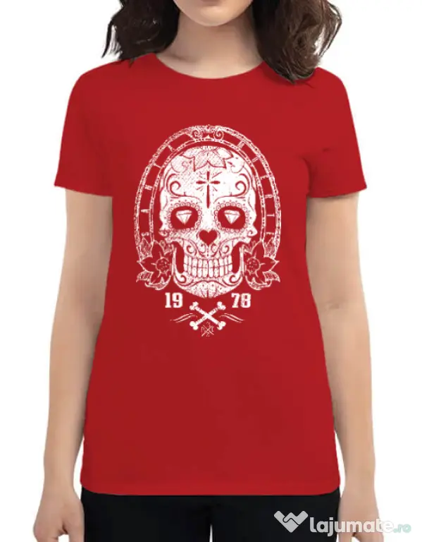 Tricou ADLER dama Diamond eyes Rosu