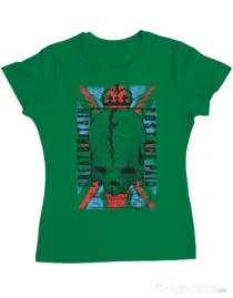 Tricou ADLER dama Great  Britain Post Verde mediu