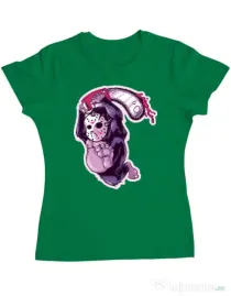 Tricou ADLER dama Kong revenge Verde mediu