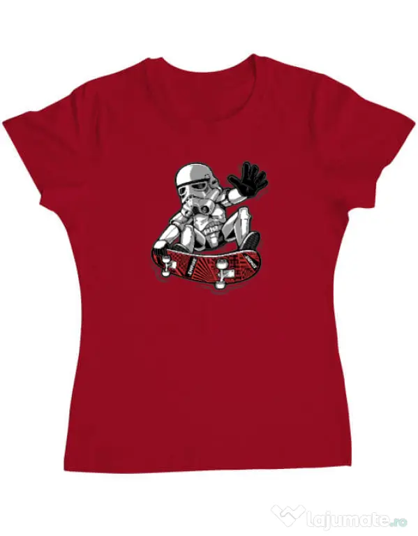 Tricou ADLER dama Trooper trick Rosu