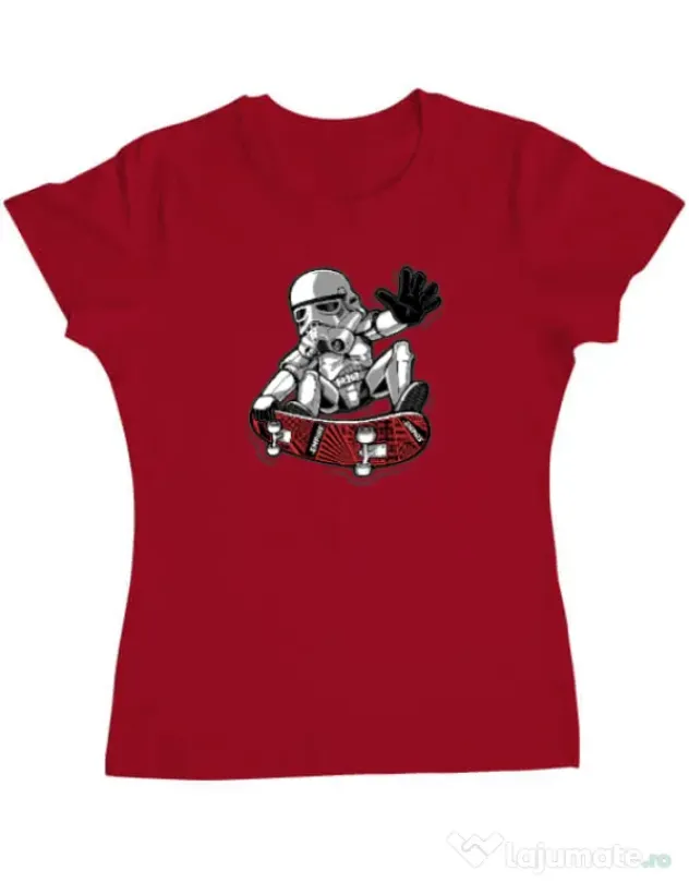 Tricou ADLER dama Trooper trick Rosu