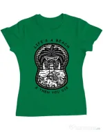 Tricou ADLER dama Sunset chill Verde mediu