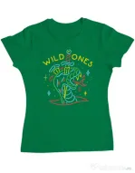 Tricou ADLER dama Wild ones Verde mediu