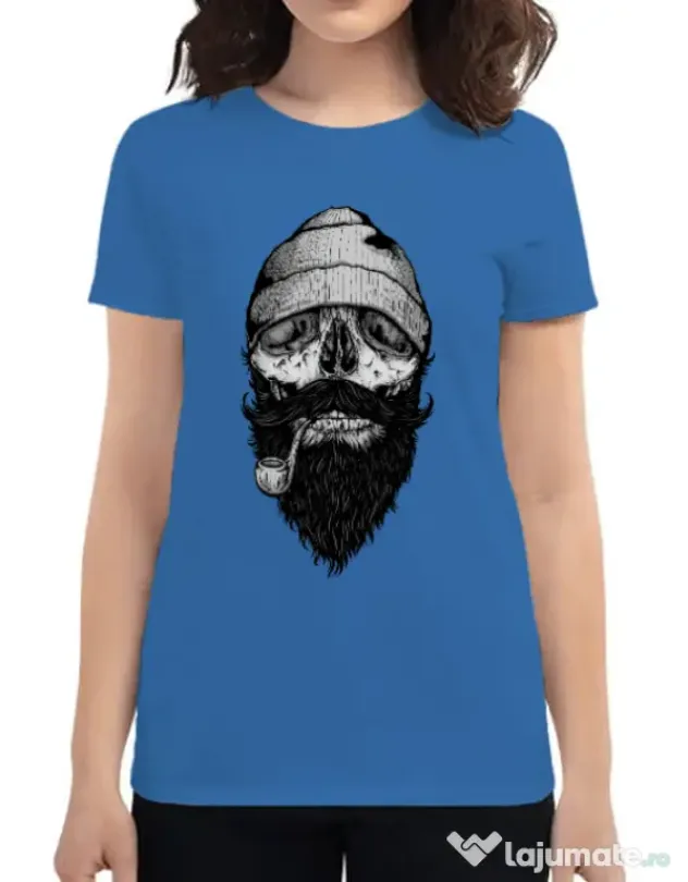 Tricou ADLER dama Bone sailor Albastru azuriu
