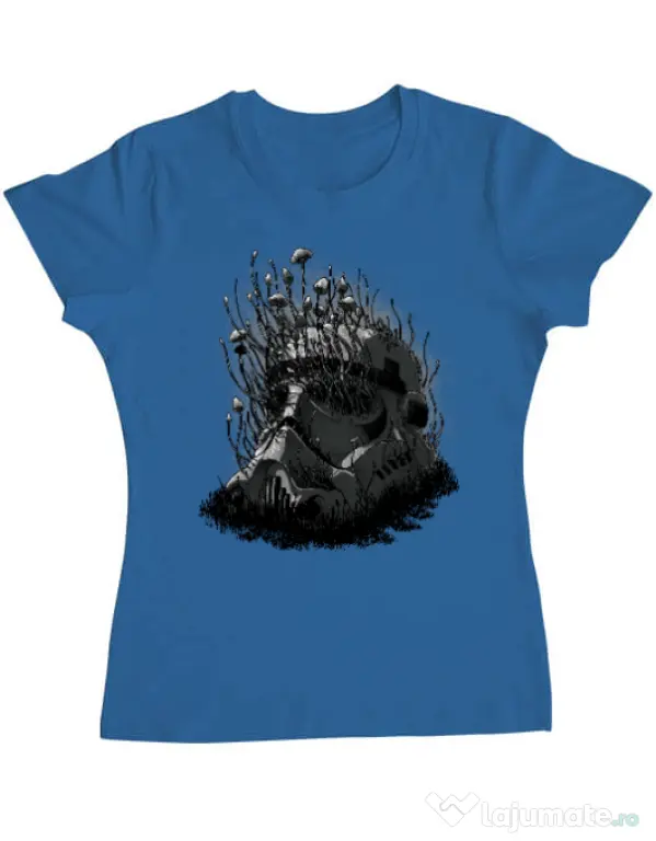 Tricou ADLER dama Shroom trooper Albastru azuriu