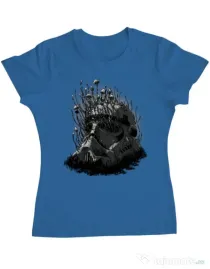 Tricou ADLER dama Shroom trooper Albastru azuriu