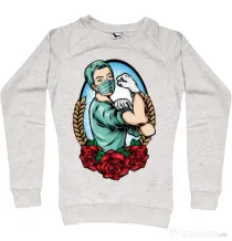 Bluza ADLER dama Rockabilly Nurse Migdala melanj