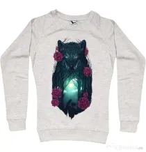 Bluza ADLER dama Running with the wolves Migdala melanj