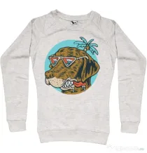 Bluza ADLER dama Chill dog Migdala melanj