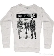 Bluza ADLER dama No future Migdala melanj