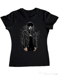 Tricou ADLER dama Sky fighter Negru
