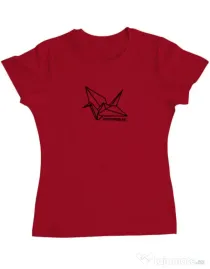 Tricou ADLER dama Swan Rosu