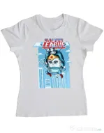 Tricou ADLER dama Cleaning league gel Alb