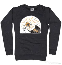 Bluza ADLER dama Beauty wave Negru melanj