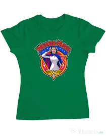 Tricou ADLER dama Wonder nurse Verde mediu