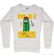 Bluza ADLER dama Cool as cucumber Migdala melanj