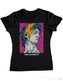 Tricou ADLER dama Hallucinate Negru
