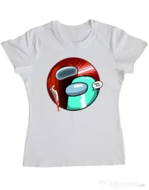 Tricou ADLER dama Behind you Alb