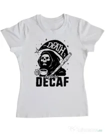 Tricou ADLER dama Decaf Alb