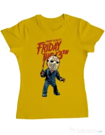 Tricou ADLER dama Friday Galben