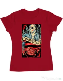 Tricou ADLER dama Immortal Rosu