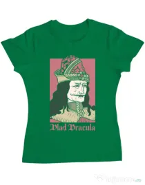 Tricou ADLER dama Vlad Dracula Verde mediu
