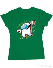 Tricou ADLER dama Slow mo Verde mediu