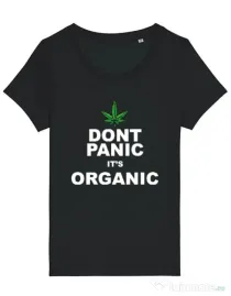 Tricou STANLEY STELLA dama Organic Negru