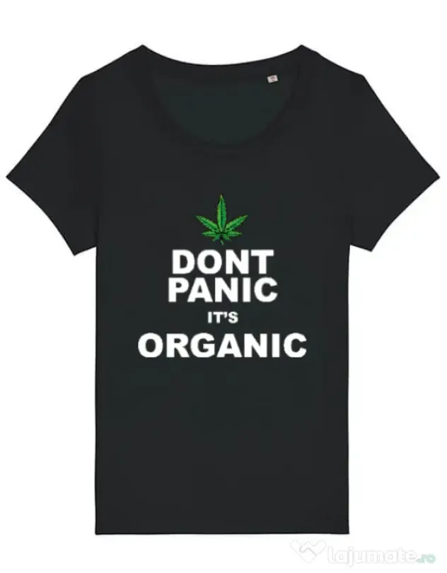 Tricou STANLEY STELLA dama Organic Negru